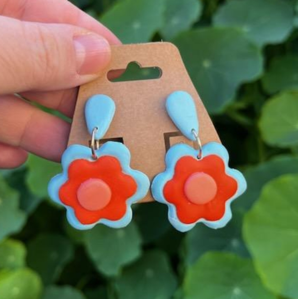 Cheerful Groove Handmade Earrings